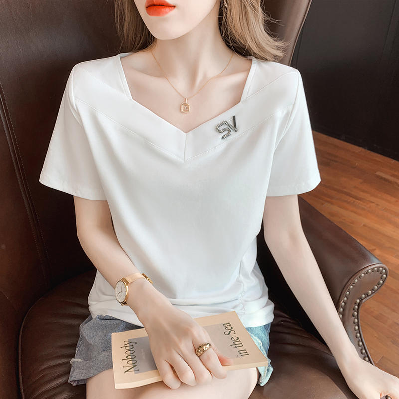 เสื้อยืดวัยรุ่นน่ารักๆ เสื้อวัยรุ่นแขนสั้น เสื้อผ้าวัยรุ่นเกาหลี แบรนด์ Wiyike