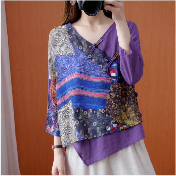 เสื้อลินิน เสื้อผ้าฝ้ายลินิน เสื้อเชิ้ตผ้าลินิน