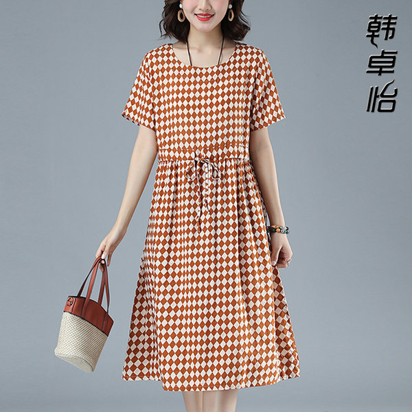 เดรสวัยผู้ใหญ่40-60ปี เดรสคุณแม่ ชุดเดรสทำงานวัยผู้ใหญ่ แบรนด์ MAMA DRESS