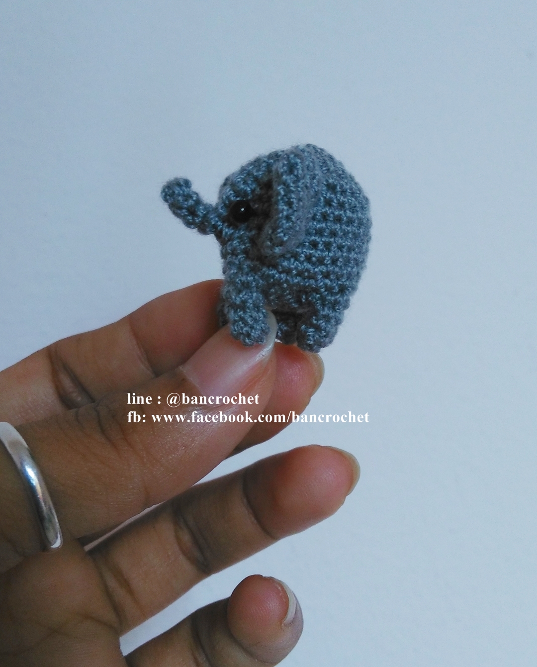 ตุ๊กตาช้างจิ๋ว 1*1 นิ้ว