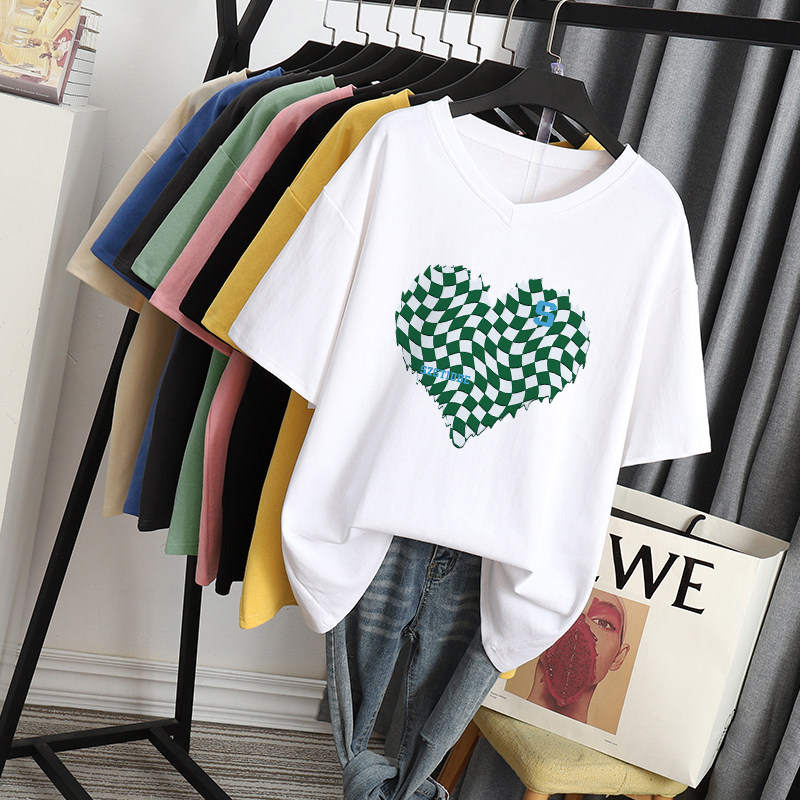 เสื้อโอเวอร์ไซส์เกาหลี เสื้อยืดพลัสไซส์ เสื้อยืดคนอ้วน เสื้อยืดโอเวอร์ไซส์ผู้หญิง