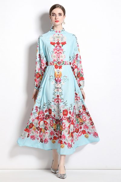 ชุดเดรสยาวสวยๆ ชุดเดรสยาวใส่สบาย ใส่ทำงาน