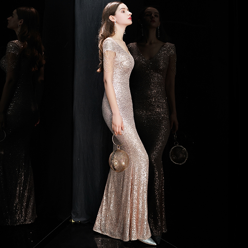 ชุดราตรี ชุดราตรีสวยหรู แบบ ทันสมัย Evening dress