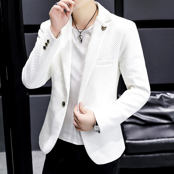 สูท Blazers ผู้ชาย เสื้อคลุมสไตล์สูท สำหรับผู้ชาย