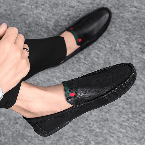 รองเท้าหนังผู้ชาย มีไซส์39-44 รองเท้าโลฟเฟอร์ชาย Slip-On Shoes