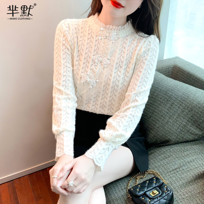 เสื้อลูกไม้ เสื้อเชิ้ตแขนยาว