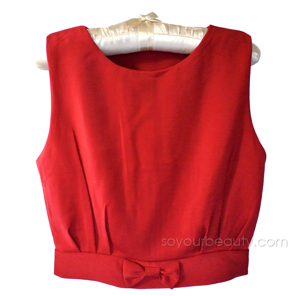 เสื้อแขนกุดฮานาโกะ