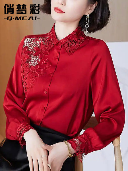 เสื้อเชิ้ต เสื้อเชิ้ตชีฟอง ลายสวยๆฟรีค่าส่ง