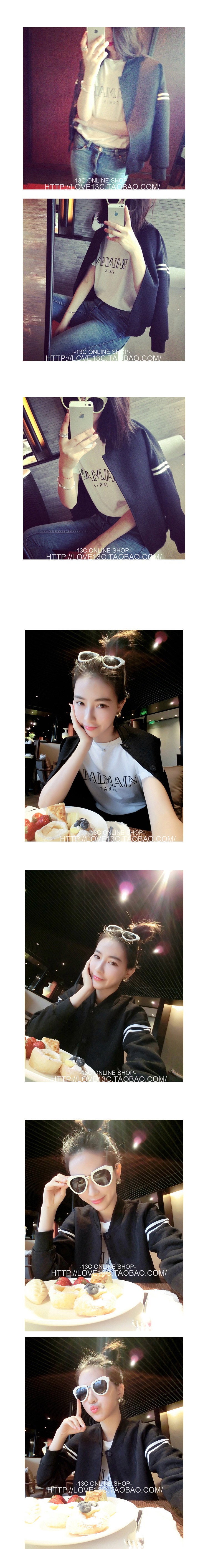 เสื้อคลุม เบสบอล พร้อมส่ง แนวๆ ผ้ามี texture ในตัว เนื้อไม่หนา ผ้าทิ้งตัว ใส่คลุมสบายๆ same pic