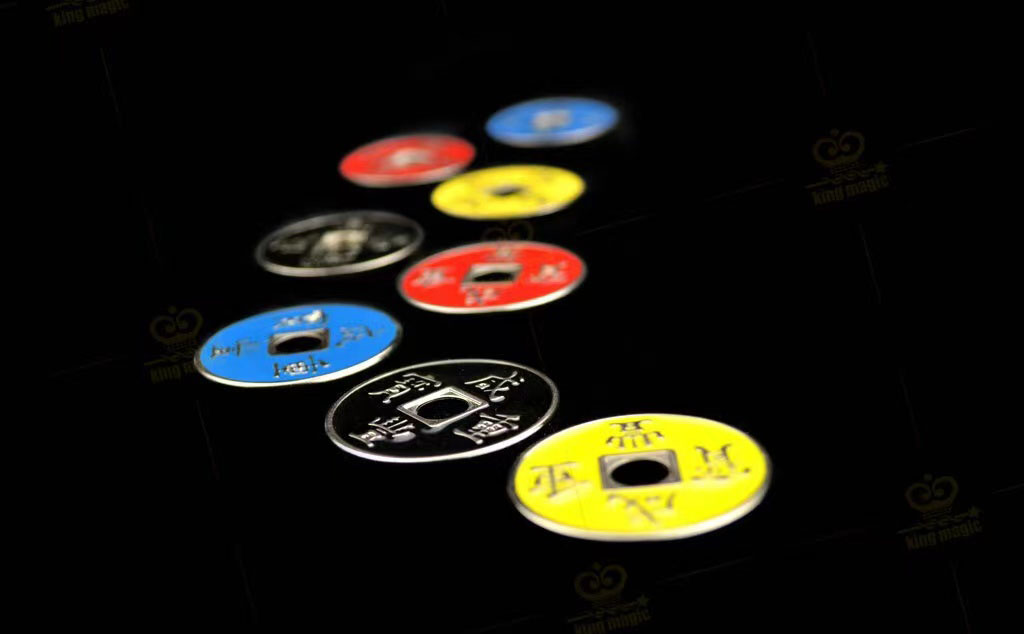 อุปกรณ์ เสริมมายากล เหรียญจีน + ฝาครอบ (Chinese Coin + Shell)