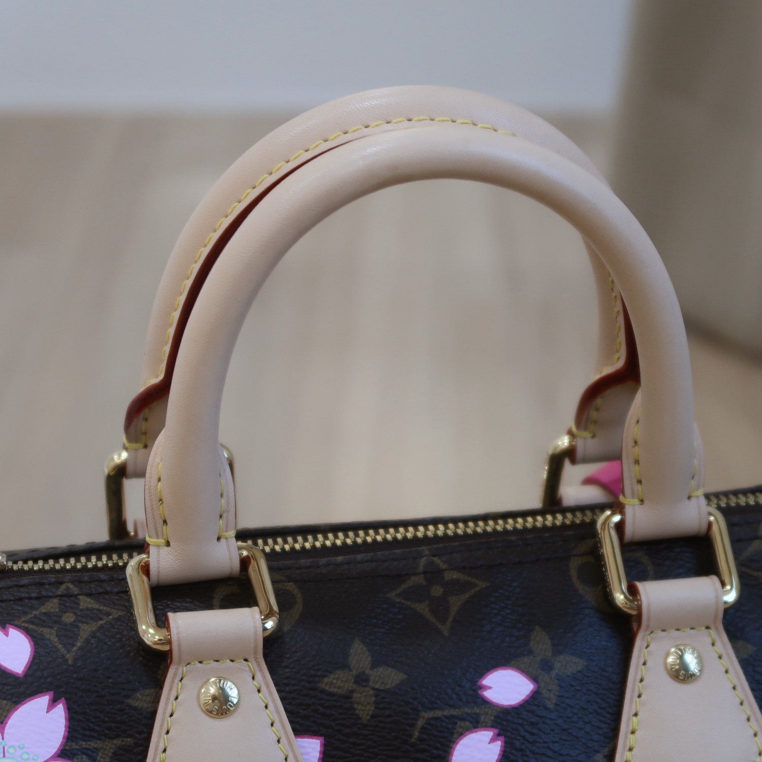 LV X Murakami Monogram Cherry Blossom Speedy 25 Bandouliere (พารากอน 2 เดือน)