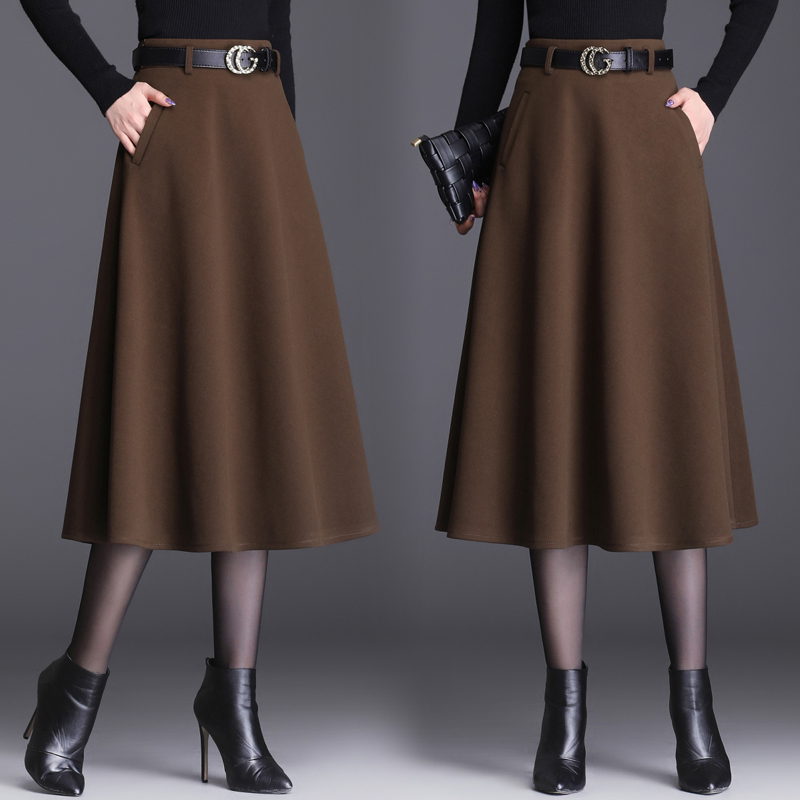 กระโปรงยาว กระโปรงยาวทรงเอ กระโปรงทำงาน