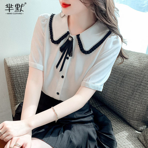 เสื้อชีฟองเกาหลี เสื้อชีฟองสวยๆ