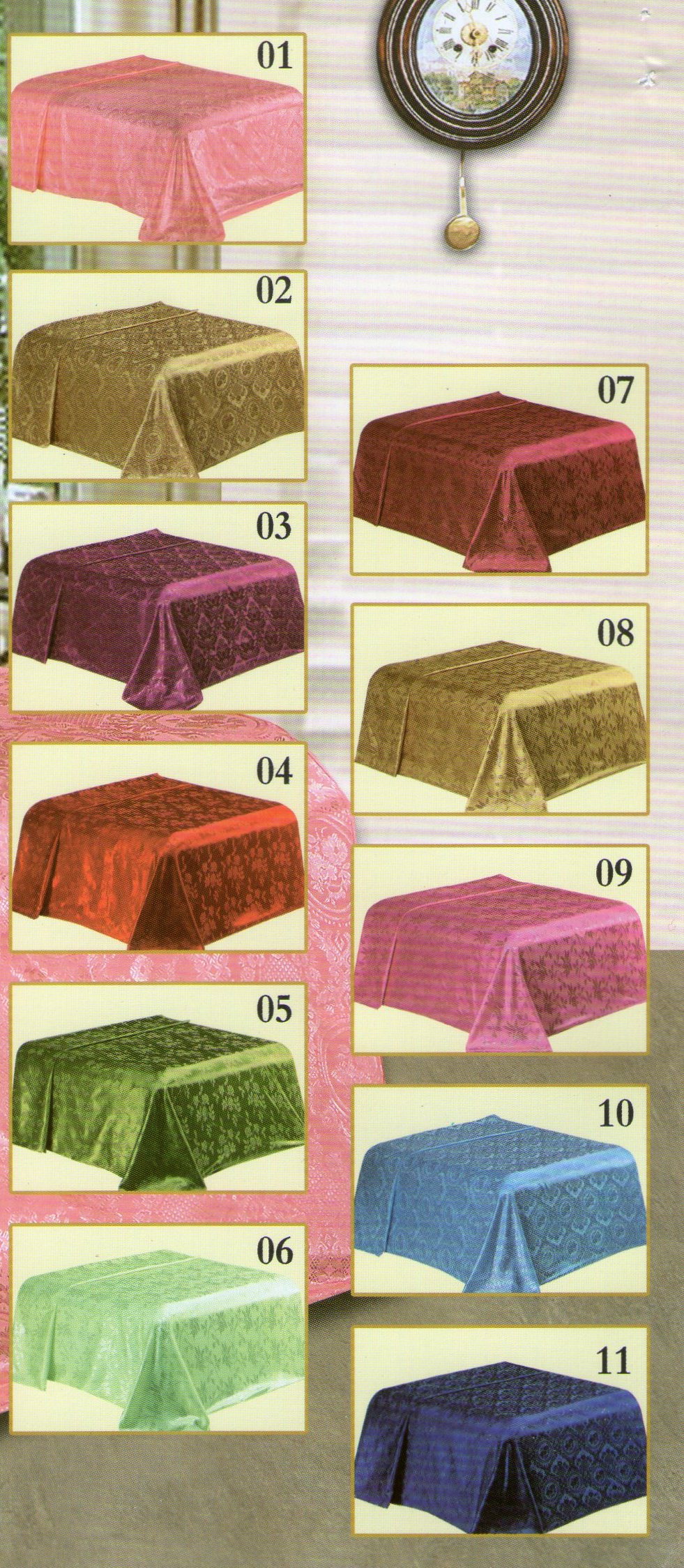 ผ้าแพรในถุงไหมแก้ว