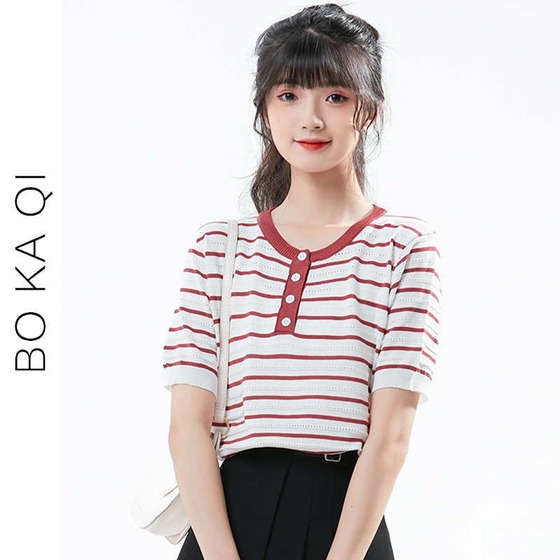 เสื้อผ้าวัยรุ่นเกาหลี เสื้อยืดวัยรุ่นผู้หญิง มีขนาด S M L XL