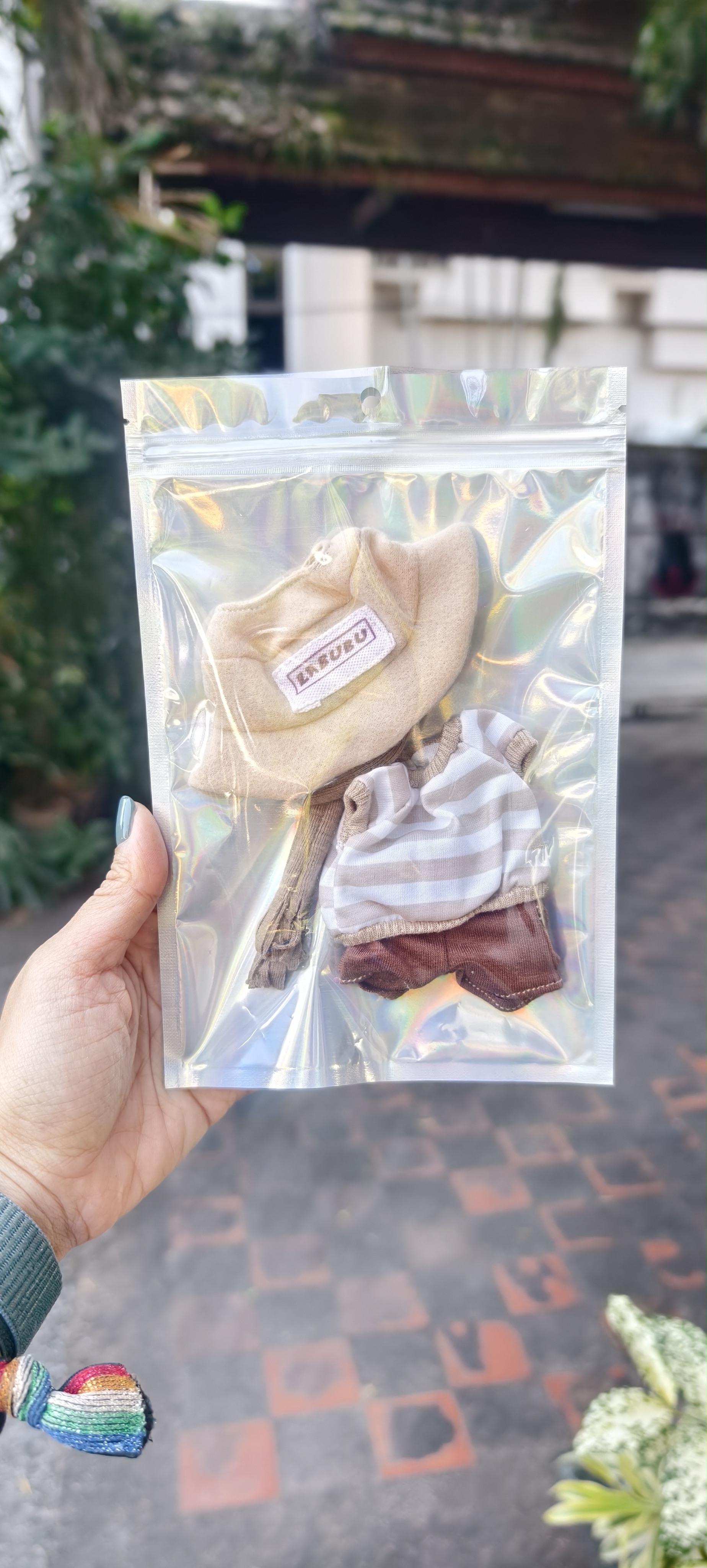 L035 ชุดตุ๊กตาLabubu (เฉพาะชุดไม่รวมตุ๊กตา)