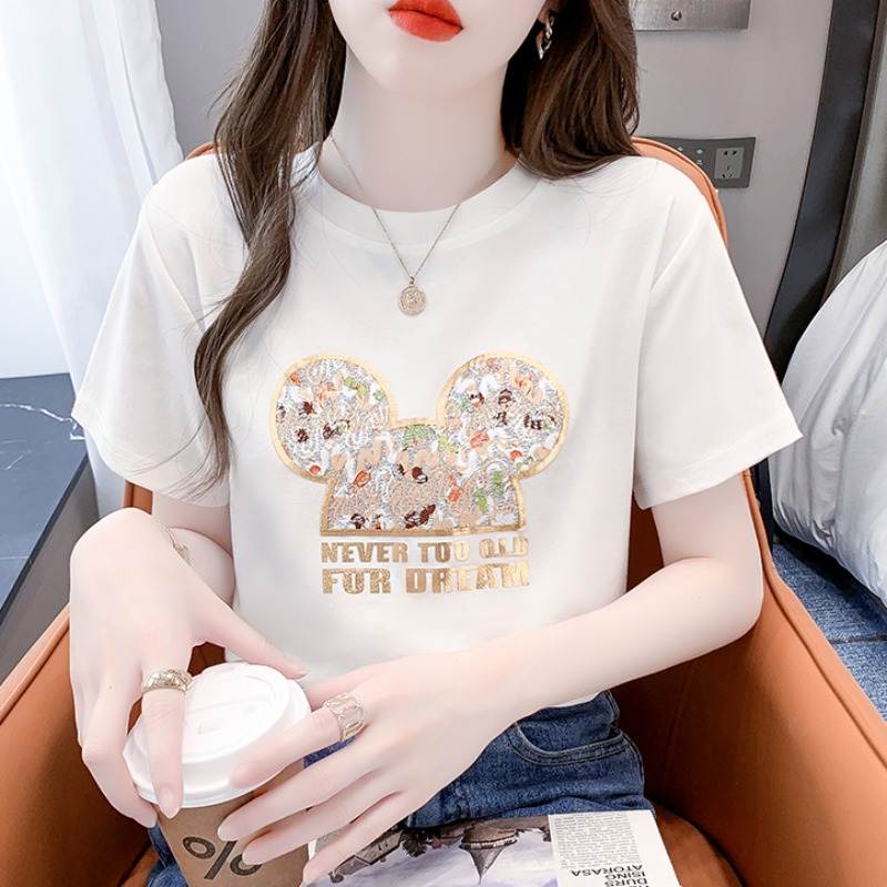 เสื้อยืดวัยรุ่นน่ารักๆ เสื้อวัยรุ่นแขนสั้น เสื้อผ้าวัยรุ่นเกาหลี แบรนด์ Wiyike