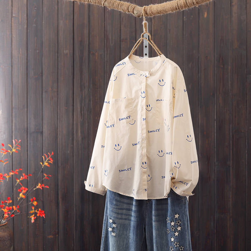 แบบเสื้อสวยๆ เสื้อผ้าฝ้ายลินิน เสื้อเชิ้ตผ้าลินิน