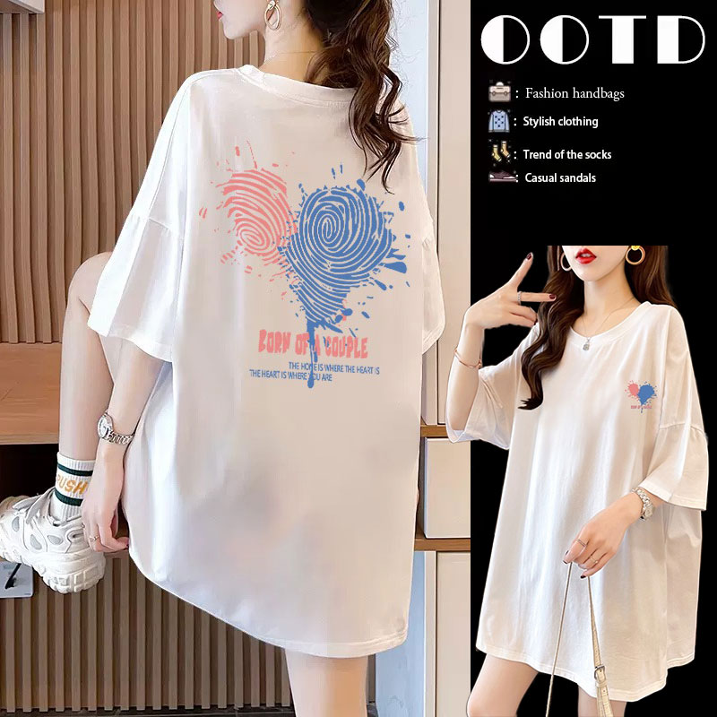 เสื้อยืดคนอ้วนแบบโอเวอร์ไซส์แบบ ulzzang fashion สนใจทักแชท