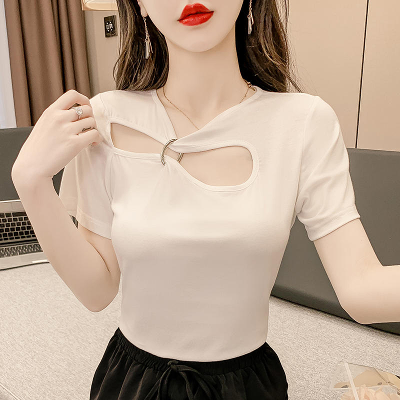 เสื้อยืดวัยรุ่นน่ารักๆ เสื้อวัยรุ่นแขนสั้น เสื้อผ้าวัยรุ่นเกาหลี แบรนด์ Wiyike