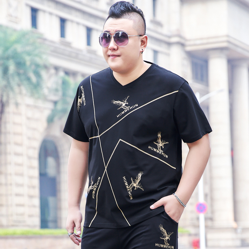 เสื้อยืดผู้ชายอ้วน S-5XL(อกเสื้อ39-51นิ้ว)