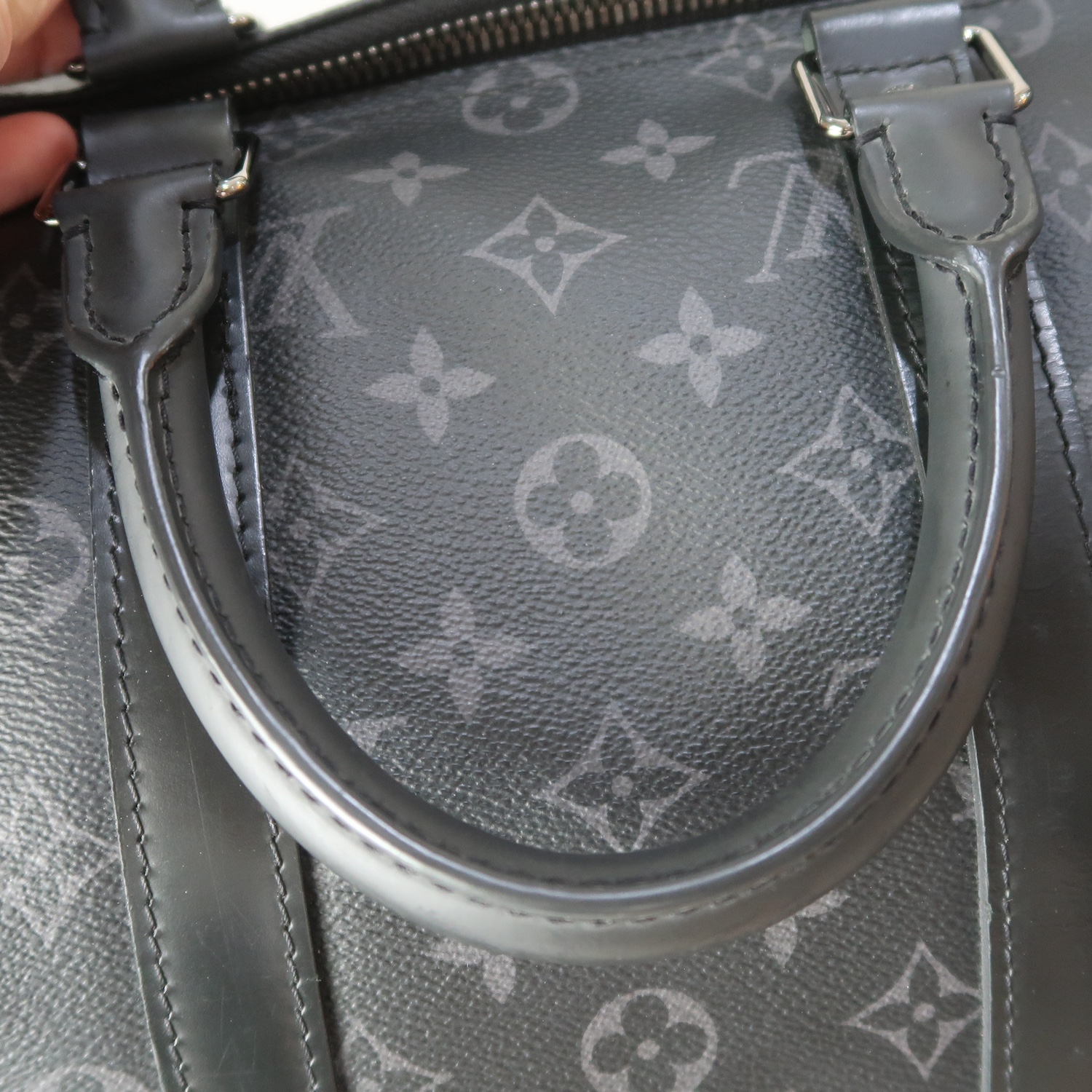 LV Monogram Eclipse Keepall 45 bandouliere