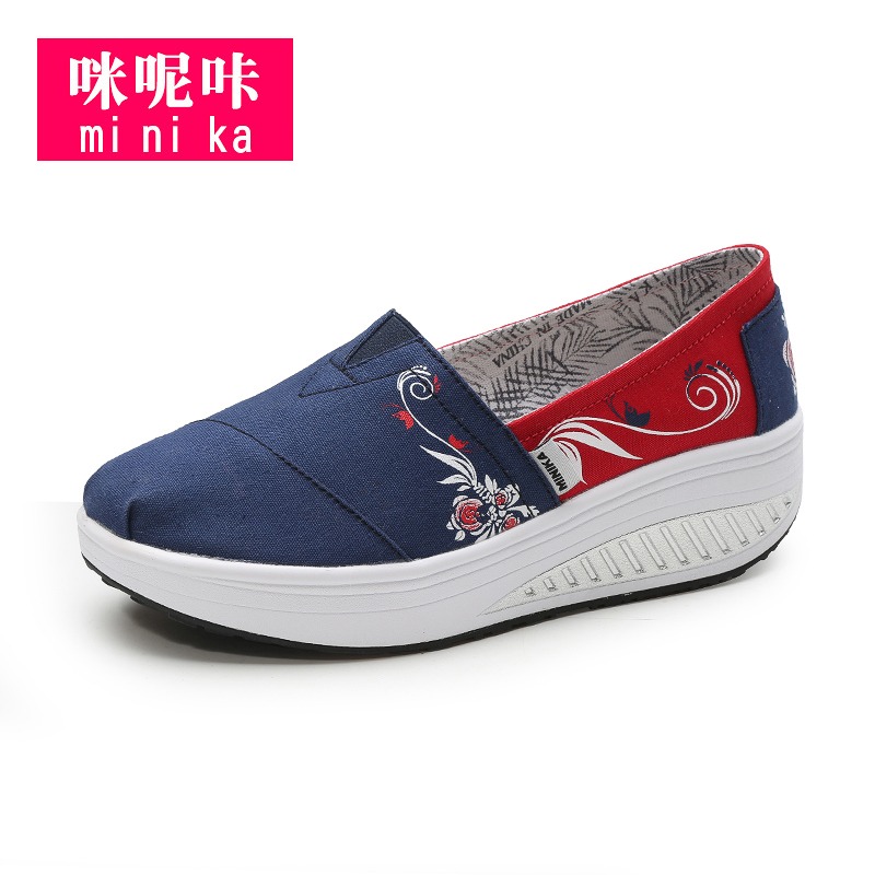 รองเท้าผ้าใบ รองเท้าลำลอง รองเท้าผ้าใบลำลอง รองเท้าแฟชั่นแบบสวม Slipper Shop