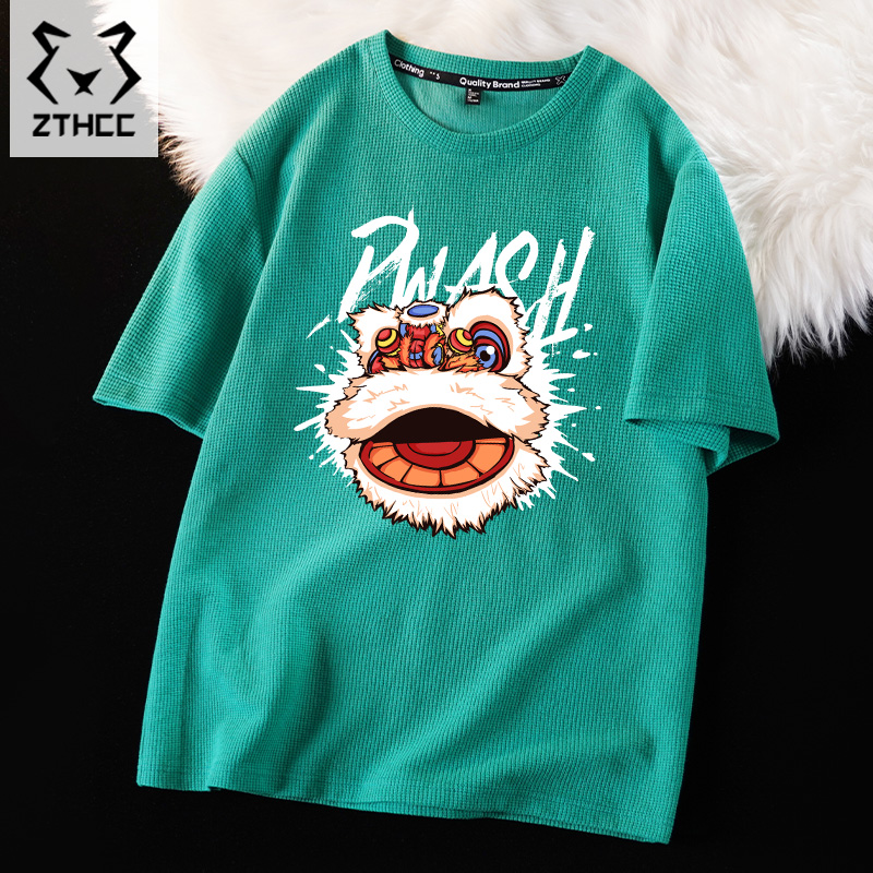 เสื้อยืดผู้ชายอ้วน S-6XLน้ำหนักผู้สวม40-135กิโลกรัมใส่ได้ ส่งฟรี