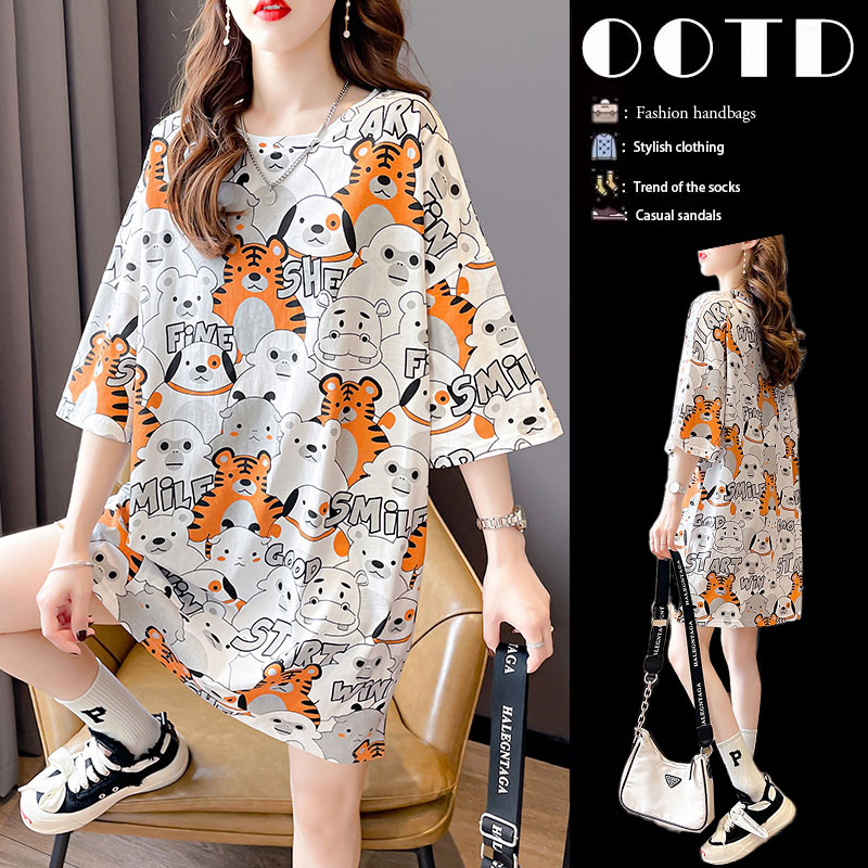เสื้อยืดคนอ้วนแบบโอเวอร์ไซส์แบบ ulzzang fashion สนใจทักแชท