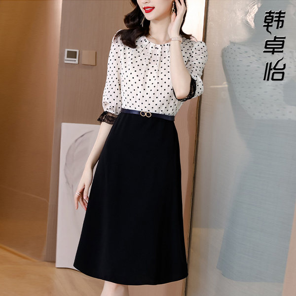 เดรสวัยผู้ใหญ่40-60ปี เดรสคุณแม่ ชุดเดรสทำงานวัยผู้ใหญ่ แบรนด์ MAMA DRESS