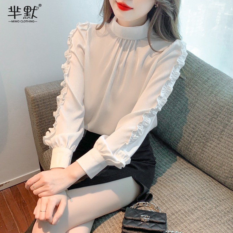 เสื้อลูกไม้ เสื้อเชิ้ตแขนยาว