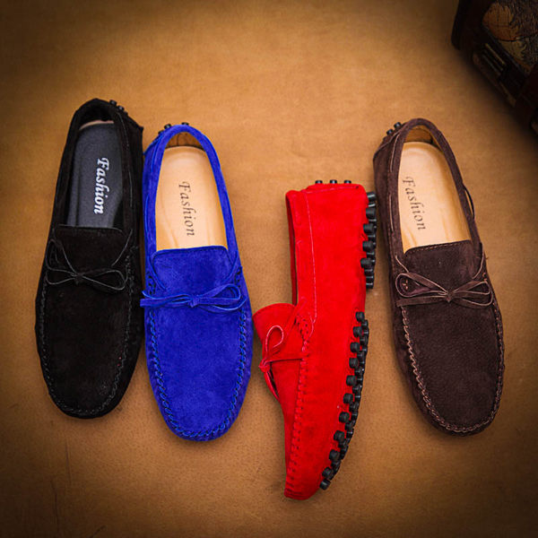 รองเท้าหนังผู้ชาย มีไซส์39-44 รองเท้าโลฟเฟอร์ชาย Slip-On Shoes