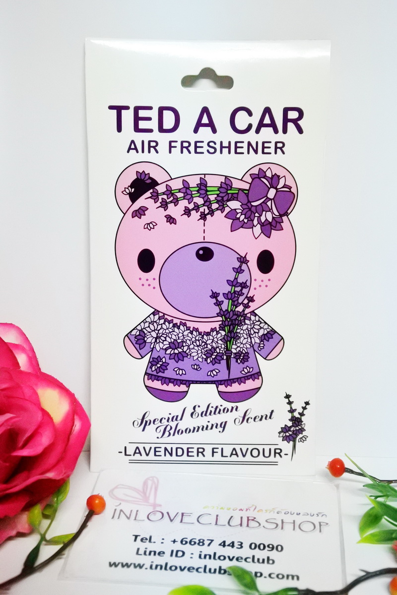 Ted A Car / Air Freshener (Lavender)
