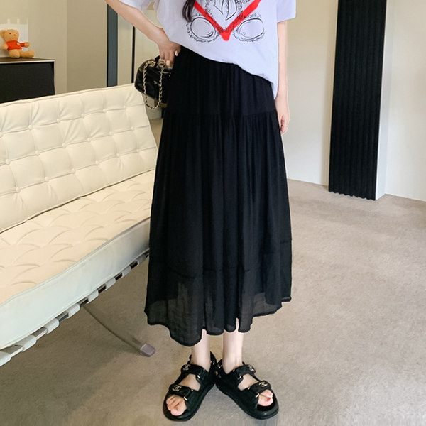 กระโปรงยาว กระโปรงยาวทรงเอ กระโปรงทำงาน