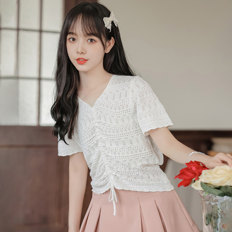 เสื้อผ้าวัยรุ่นเกาหลี เสื้อยืดวัยรุ่นผู้หญิง มีขนาด S M L XL