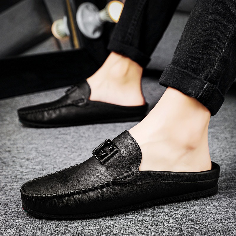 รองเท้าหนังผู้ชาย มีไซส์39-44 รองเท้าโลฟเฟอร์ชาย Slip-On Shoes