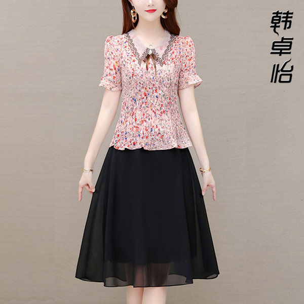 เดรสวัยผู้ใหญ่40-60ปี เดรสคุณแม่ ชุดเดรสทำงานวัยผู้ใหญ่ แบรนด์ MAMA DRESS