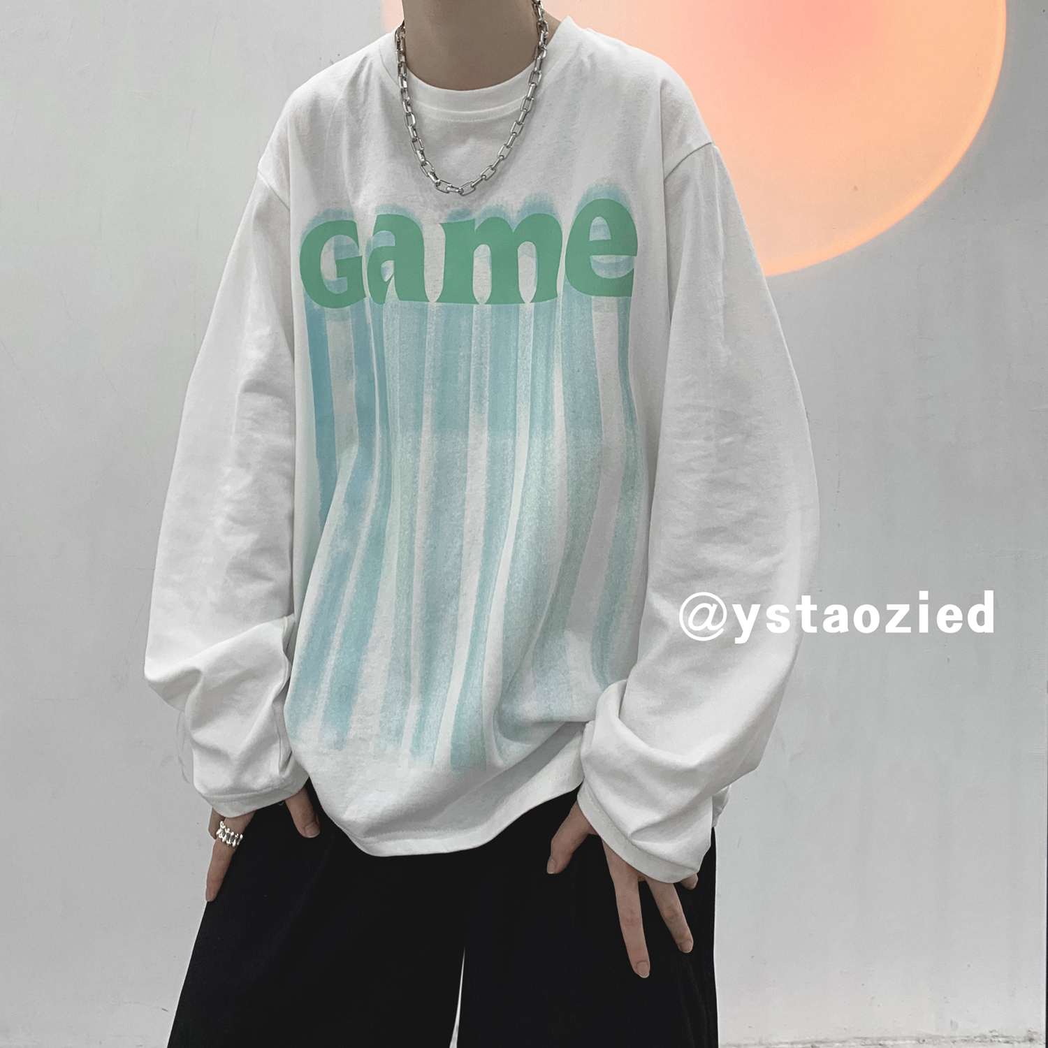 เสื้อยืดผู้ชายอ้วน S-5XL(อกเสื้อ39-51นิ้ว)