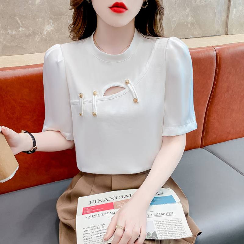 เสื้อผ้าวัยรุ่นเกาหลี เสื้อยืดวัยรุ่นผู้หญิง มีขนาด S M L XL