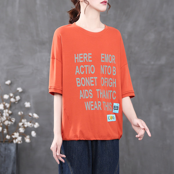 เสื้อยืดวินเทจ ฟรีไซส์อกเสื้อประมาณ 38-42