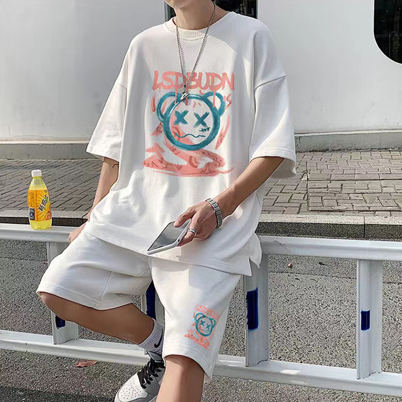 เสื้อยืดผู้ชายอ้วน S-5XL(อกเสื้อ39-51นิ้ว)