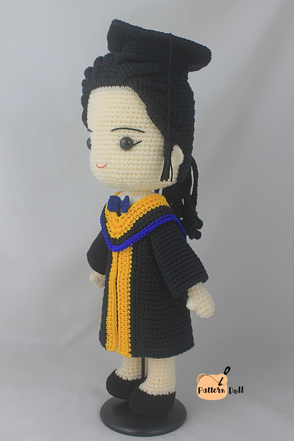 ตุ๊กตาถักชุดรับปริญญาม.มหิดล