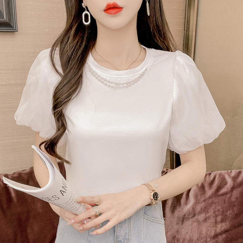 เสื้อยืดวัยรุ่นน่ารักๆ เสื้อวัยรุ่นแขนสั้น เสื้อผ้าวัยรุ่นเกาหลี แบรนด์ Wiyike
