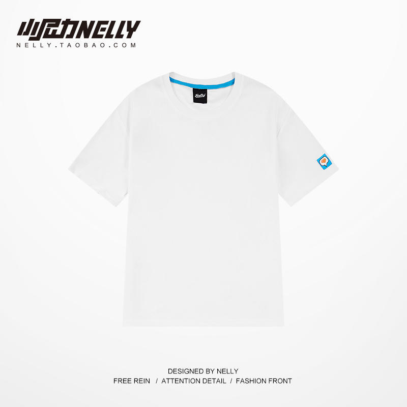 เสื้อยืดคอกลม ผู้ชาย เสื้อยืดผู้ชายเกาหลี เสื้อยืดเกาหลี แบรนด์ NELLY