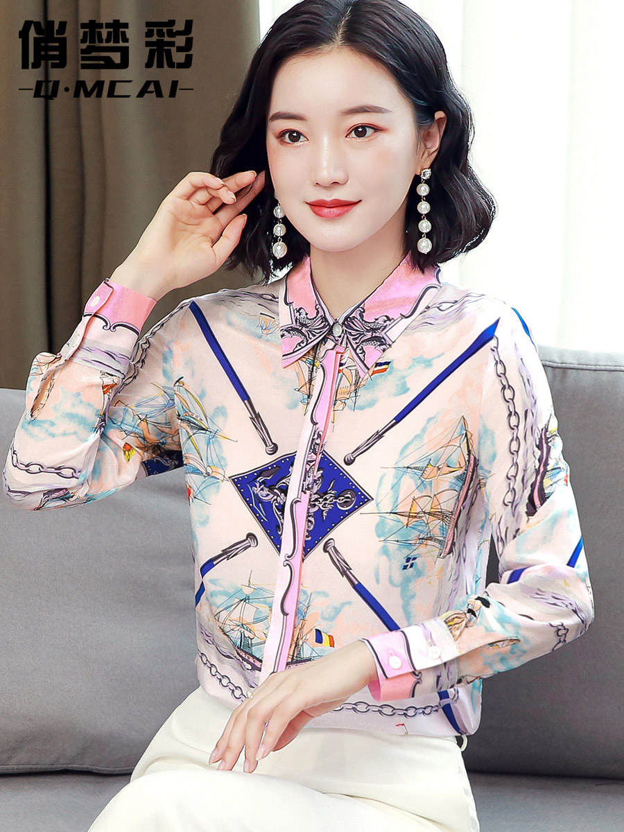 เสื้อเชิ้ต เสื้อเชิ้ตชีฟอง ลายสวยๆฟรีค่าส่ง