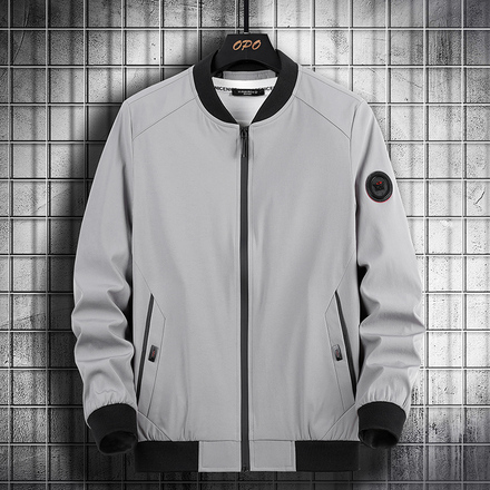 เสื้อคลุมแจ็คเก็ต เสื้อกันหนาวคนอ้วน M-8XL