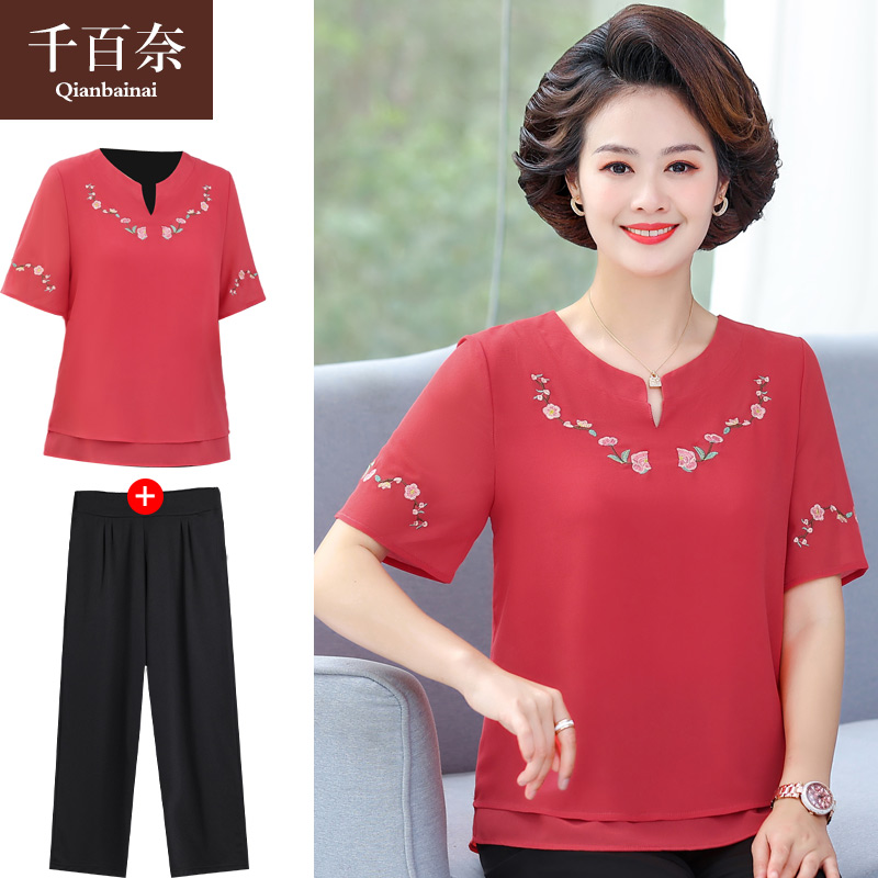 เสื้อผ้าแฟชั่นสุภาพสตรีวัยผู้ใหญ่(อก35-44นิ้ว)ใส่ได้
