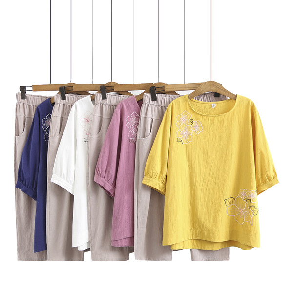 เสื้อลินินสไตล์ผู้ใหญ่ เสื้อคุณแม่ เสื้อผู้ใหญ่ แบรนด์ LININ