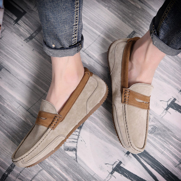 รองเท้าหนังผู้ชาย มีไซส์39-44 รองเท้าโลฟเฟอร์ชาย Slip-On Shoes