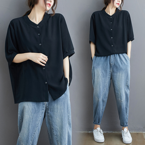 เสื้อผ้าฝ้ายสไตล์วินเทจ ใส่ตั้งแต่สาวผอม-สาวอวบ น้ำหนักตัว50-90 กิโลกรัม By Meimei plus size